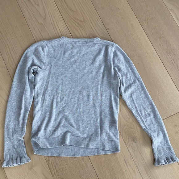 Mango Ruffle Sleeve Sweater - Picture 2 of 4